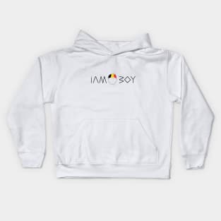 I am a Belgian boy Kids Hoodie